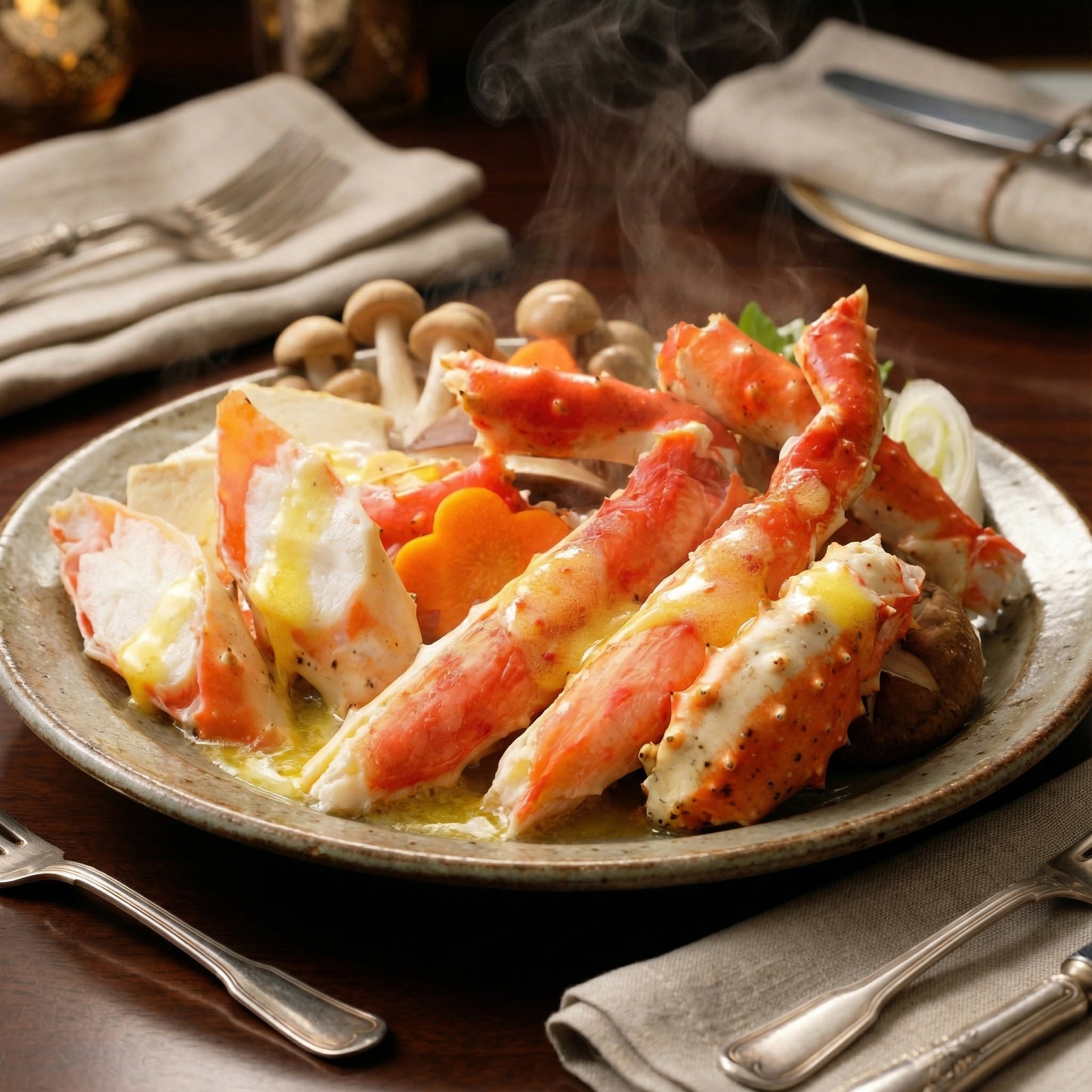 3LB Red King Crab Legs – Wild-Caught Premium Grade | Thick Meat & Sweet Flavor