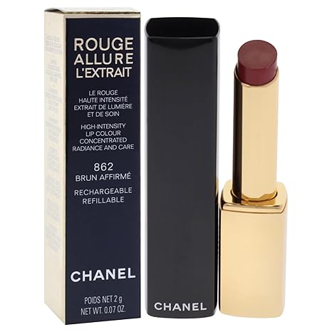 Rouge Allure Lextrait Lipstick - 862 Brun Affirme for Women - 0.07 oz Lipstick (Refillable)