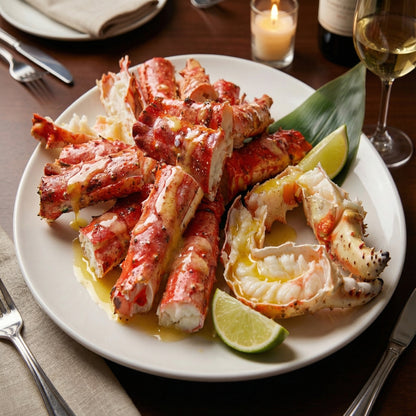 3LB Red King Crab Legs – Wild-Caught Premium Grade | Thick Meat & Sweet Flavor