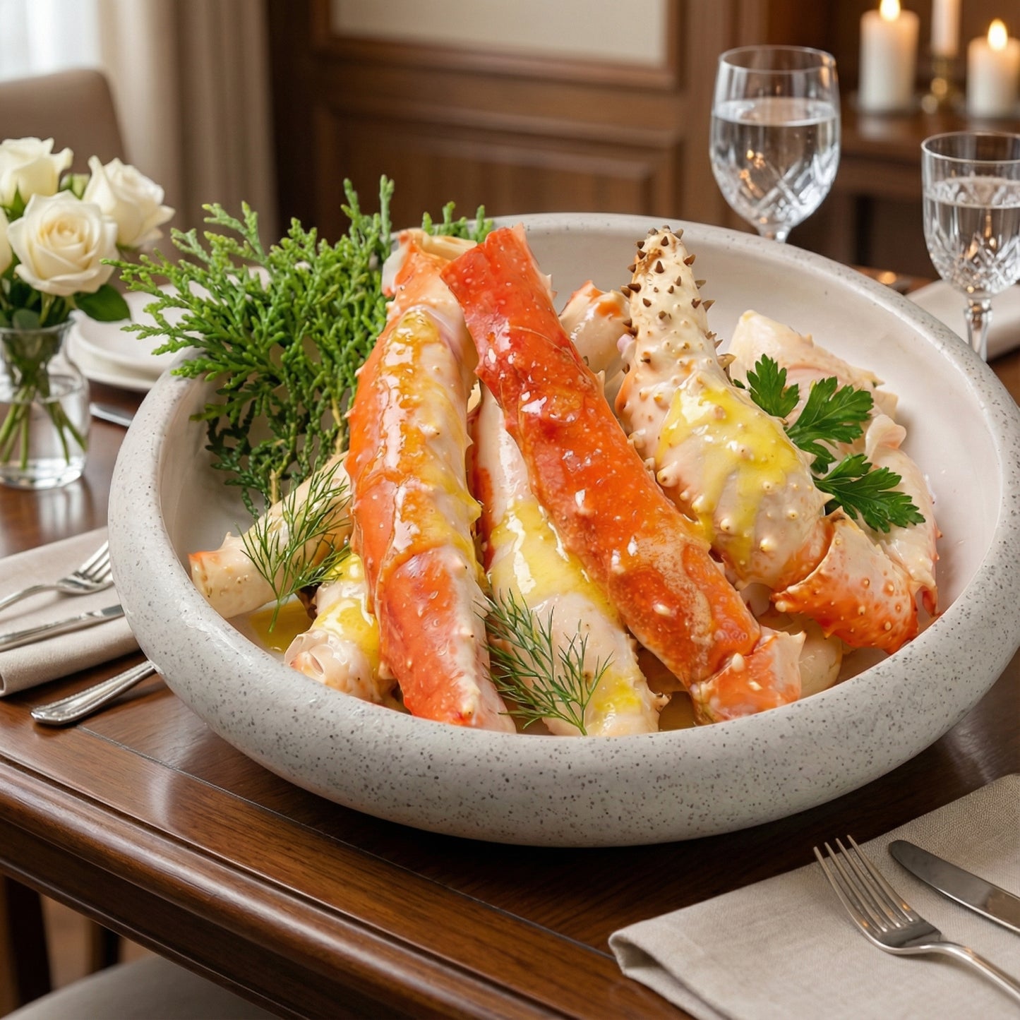 3LB Red King Crab Legs – Wild-Caught Premium Grade | Thick Meat & Sweet Flavor