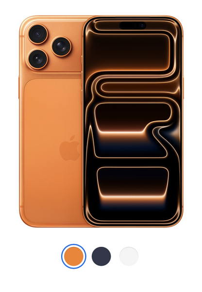 Certified Refurbished 17 Pro Max, 1TB , eSIM, Deep Blue- Unlocked