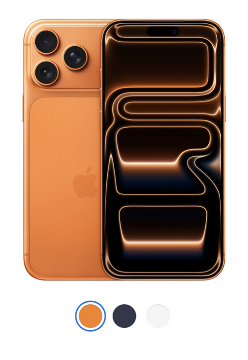 Certified Refurbished 17 Pro Max, 1TB , eSIM, Deep Blue- Unlocked