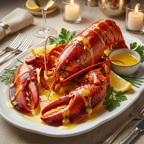 Whole Live Boston Lobster – Premium Quality, Sweet and Tender Meat
