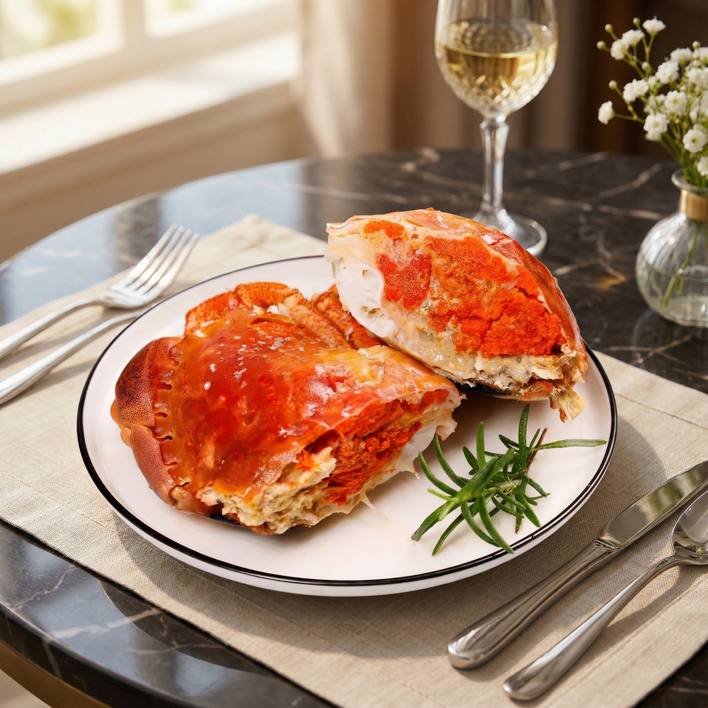 Premium Whole Crab – Succulent Meat, Rich Ocean Flavor