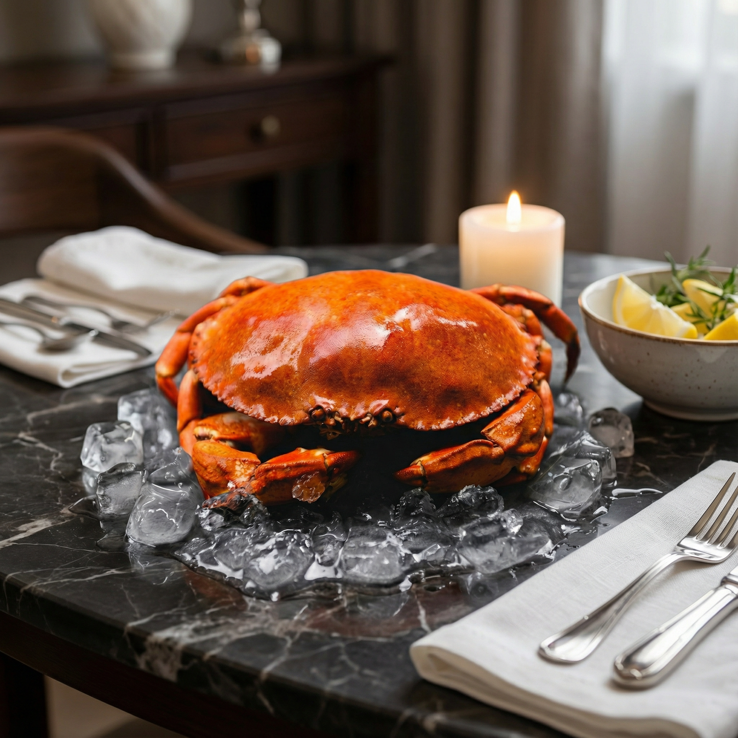 Premium Whole Crab – Succulent Meat, Rich Ocean Flavor