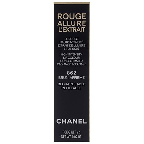 Rouge Allure Lextrait Lipstick - 862 Brun Affirme for Women - 0.07 oz Lipstick (Refillable)