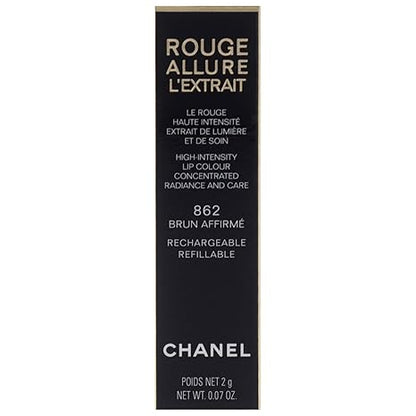 Rouge Allure Lextrait Lipstick - 862 Brun Affirme for Women - 0.07 oz Lipstick (Refillable)