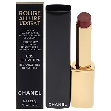 Rouge Allure Lextrait Lipstick - 862 Brun Affirme for Women - 0.07 oz Lipstick (Refillable)