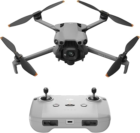 Ultra-Light & Foldable Drone with Camera, 1-Inch CMOS, Omnidirectional Obstacle Sensing, ActiveTrack 360°, 225° Gimbal Rotation, 20km Transmission, 4K Drone for Beginners