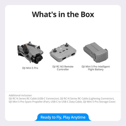 Ultra-Light & Foldable Drone with Camera, 1-Inch CMOS, Omnidirectional Obstacle Sensing, ActiveTrack 360°, 225° Gimbal Rotation, 20km Transmission, 4K Drone for Beginners