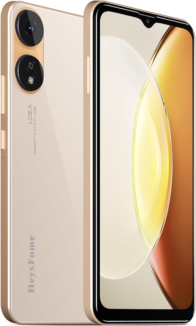 4G LTE GSM Unlocked Cell Phone 6.5” HD+ Screen Mobile Phones 2GB RAM Android 10 Smart Phone 16MP Smartphone Dual SIM (for T-Mobile Only USA Market) Face Unlock (Gold)