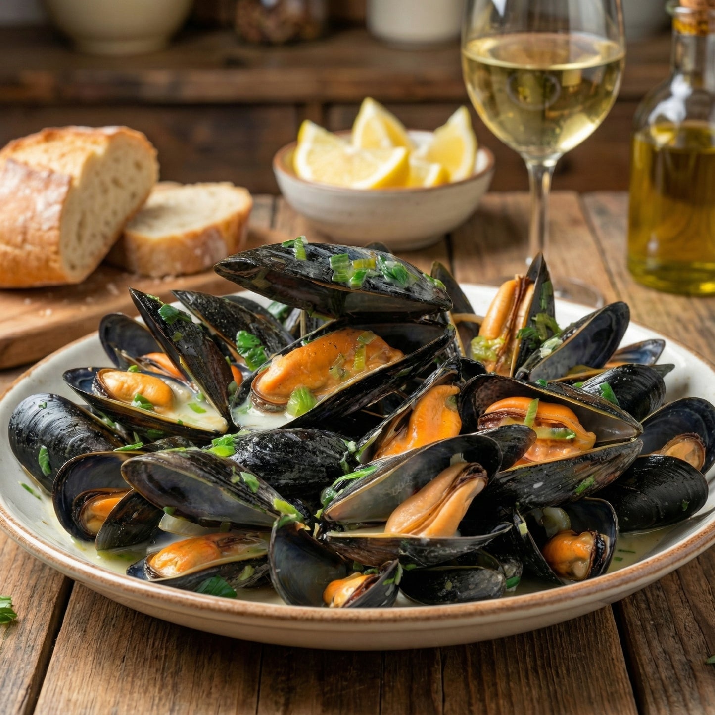 Frozen Blue Mussels in Half Shell – All Natural Rope Cultured | PanaPesca
