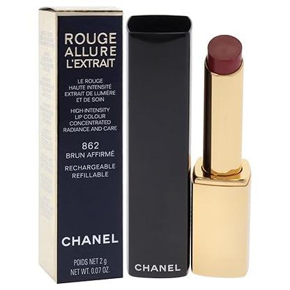 Rouge Allure Lextrait Lipstick - 862 Brun Affirme for Women - 0.07 oz Lipstick (Refillable)