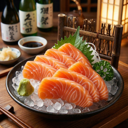 Fresh Salmon Sashimi Cuts – Premium Grade, Rich Flavor & Buttery Texture