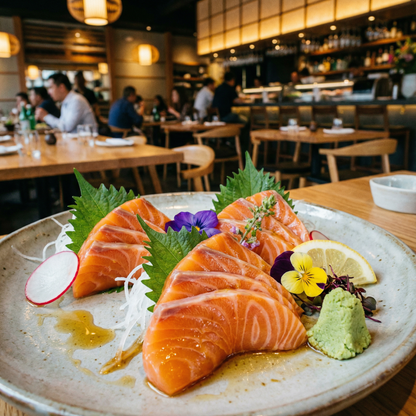 Fresh Salmon Sashimi Cuts – Premium Grade, Rich Flavor & Buttery Texture