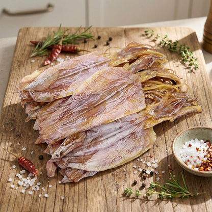 Premium Dried Squid – Naturally Savory, Chewy and Flavorful