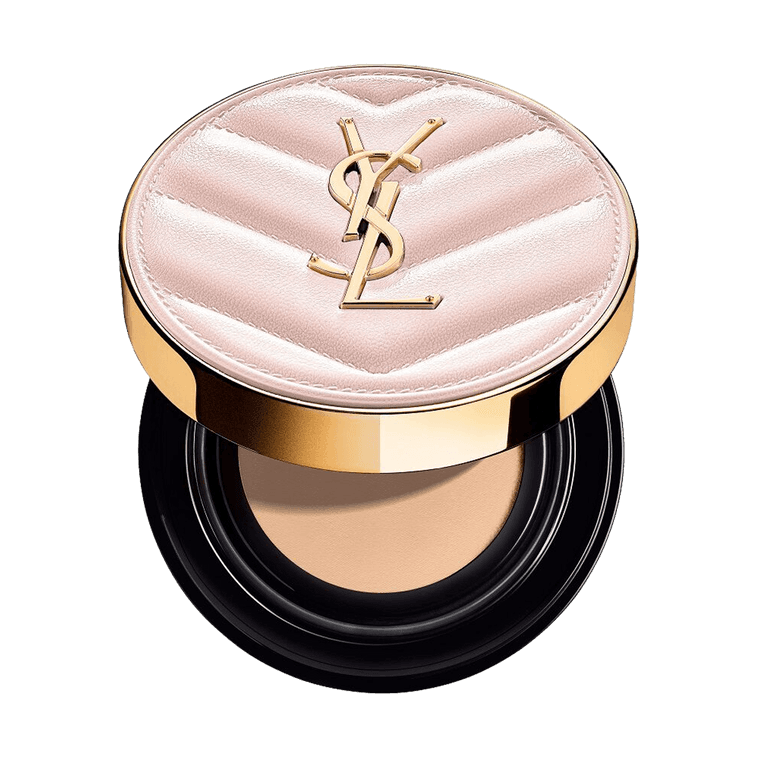 Watery Glow Cushion Foundation - Long-lasting, Concealing, Moisturizing, Finely milled, lightweight, and adheres well to the skin. A must-have for dry skin. 12g #BR10 Pinkish-white skin tone.